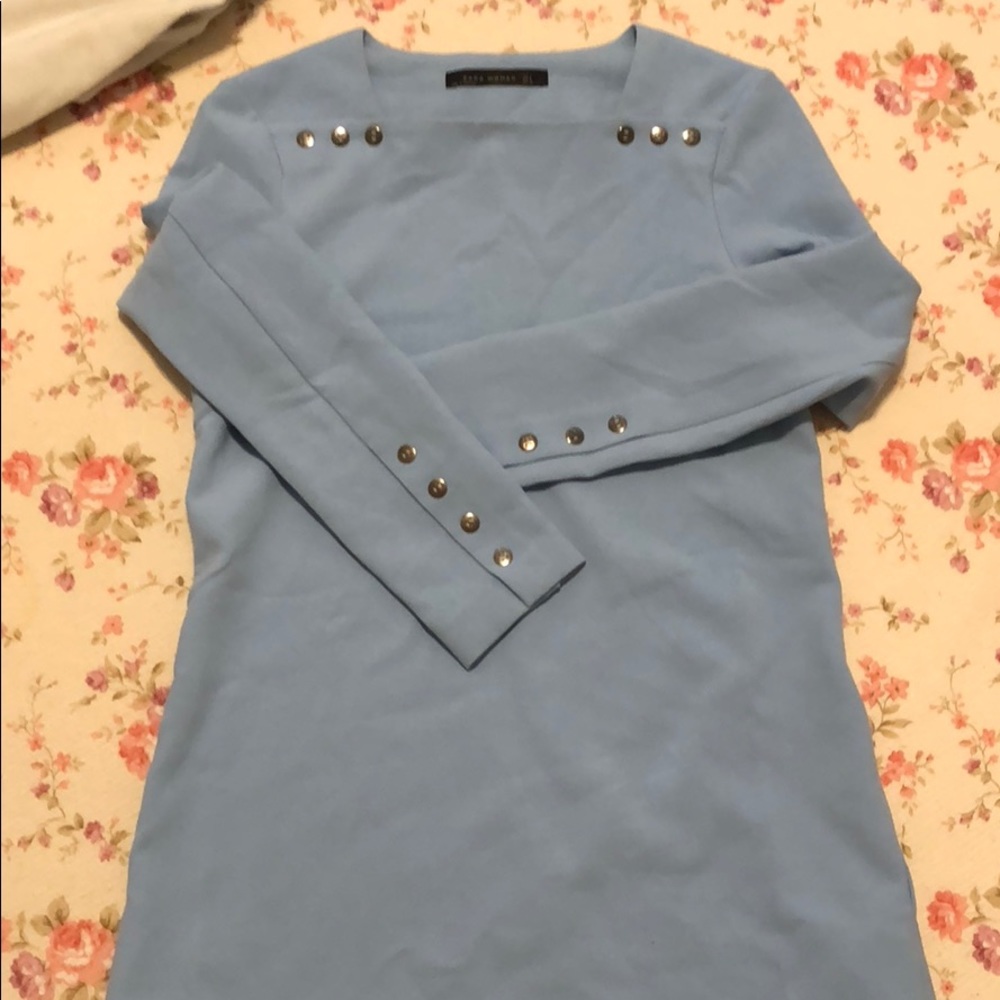 Blue elegant dress